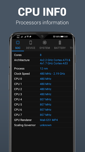 Device and System info - CPU-G