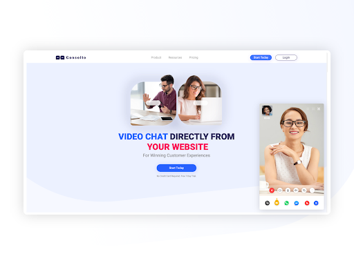 Consolto Business Video Chat Screen 3
