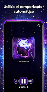 Captura de Pantalla 2 Sonidos binaurales - Terapia android