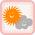 Cover Image of 下载 OshareWeather - For cute girls  APK
