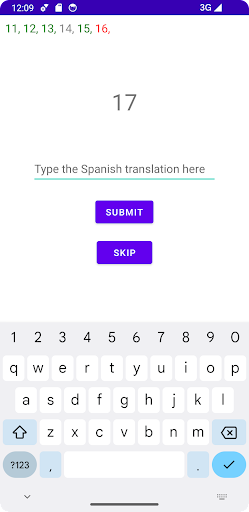 Learn Spanish Numbers 1 to 100 Screen 3