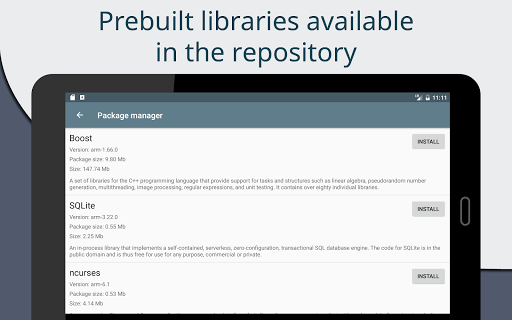 Cxxdroid - C/C++ compiler IDE - Education - apps