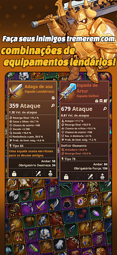 Loop Dungeon: RPG Ocioso Screenshot 4