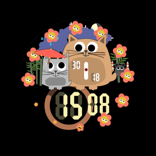 Catmos Watch Face Download on Windows