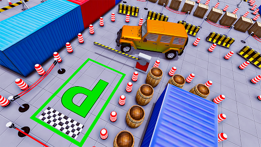 Jeep Car Parking Game 3D Sim