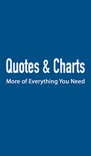 Android application Quotes & Charts screenshort