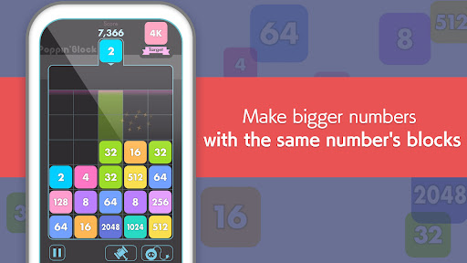 Number drops with 2048 puzzle 1.3.6 screenshots 1