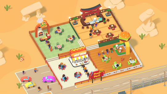 Idle Food Park Tycoon APK + MOD [Unlimited Money, Instant Finished] 4