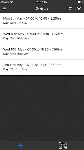 Android application Britesafe screenshort