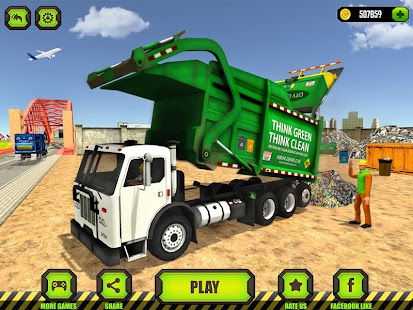 Trash Dump Truck Driver 2021 Screenshot