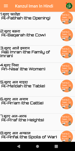 Quran In Hindi हिन्दी कुरान Screen 2