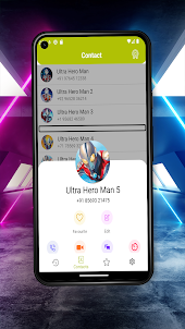 Ultra Hero Man Fake Call Video