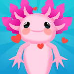 Cover Image of Download Axolotl Virtual Pet cute game  APK