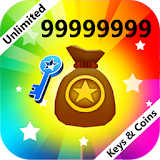 Unlimited Keys & Coins Prank icon