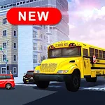 Cover Image of Скачать High School Bus Driving Game B  APK