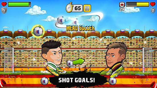 Head Football League: Head Soccer, Head Ball Game apktreat screenshots 2