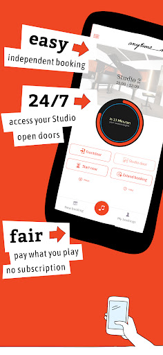 Android application Anytime Music screenshort