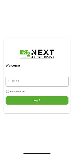 Android application Next Authenticator screenshort