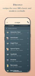 coupe – cocktail recipes New Apk 2