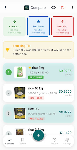 App screenshot