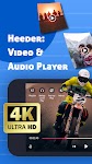screenshot of Heeder: Video & Audio Player