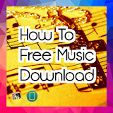 how to free music download icon