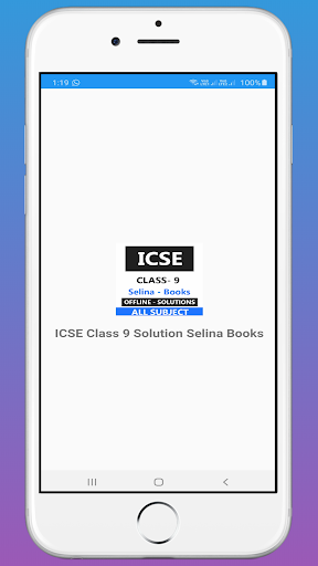 Android application ICSE Class 9 Selina Solutions screenshort