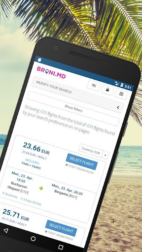 BRONI.MD - Tourism Platform Screen 3