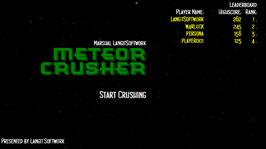 Meteor Crusher (Classic Space 