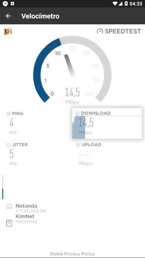 Android application Minha Carbon screenshort