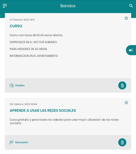 Padules Informa Screen 3