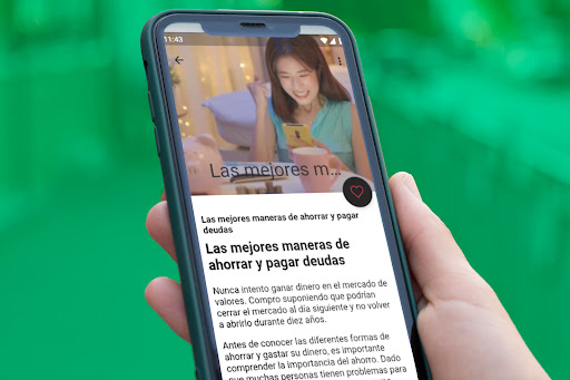 Cómo Administrar mi Dinero Screen 3