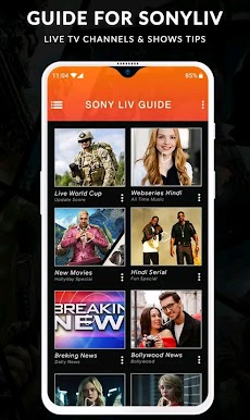 SonyLiv - Live TV Shows & Movies Guideのおすすめ画像2