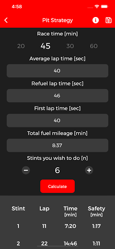 Reds Racing Screen 2