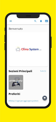 Android application Clima System screenshort