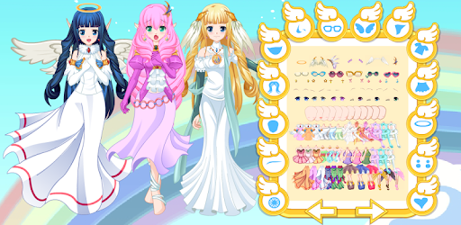 dress up angel avatar anime games on windows pc download