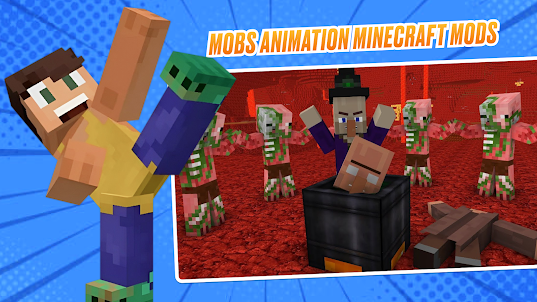 Mobs Animation Minecraft Mods