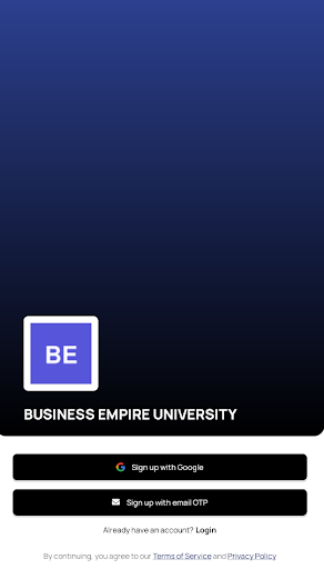 BUSINESS EMPIRE UNIVERSITY Screen 3