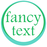 Fancy text + icon