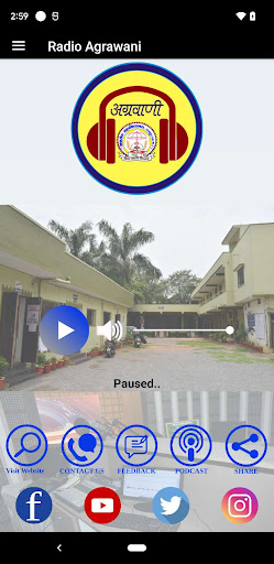 Android application Radio Agrawani screenshort