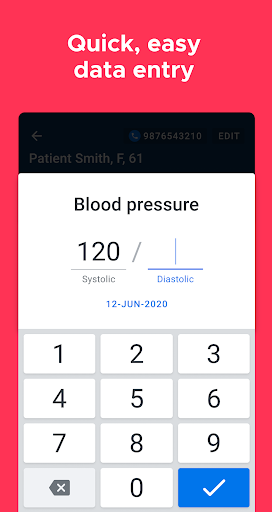Simple: Manage BP patients Screen 3
