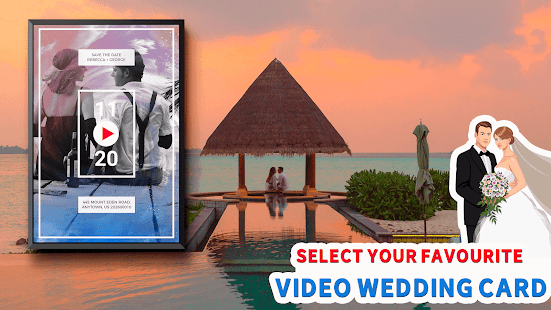 Wedding Card Design & Photo Video Maker With Music 32.0 APK + Мод (Unlimited money) за Android
