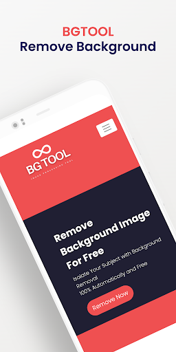 Android application BGTOOL-image processing tool screenshort
