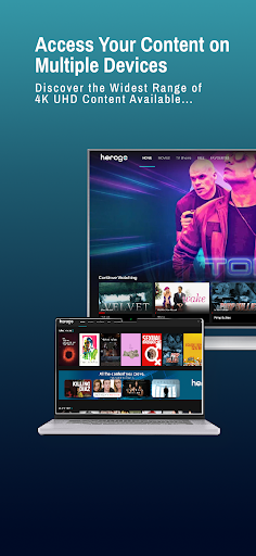 Android application Herogo TV screenshort