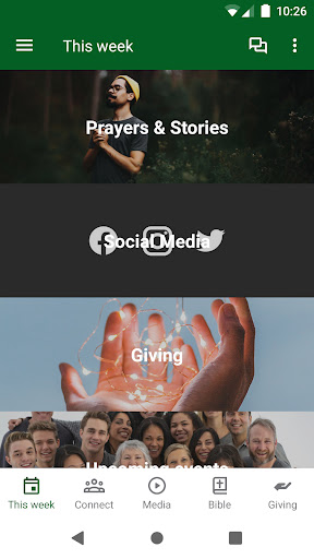Android application RV Church screenshort