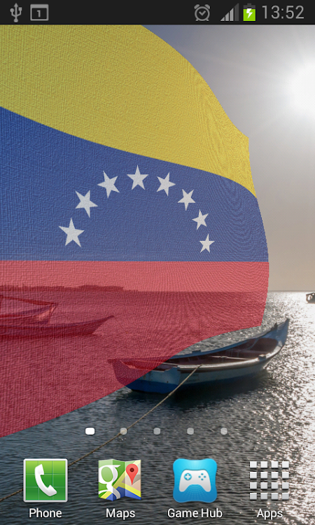 Venezuela Flag Live Wallpaper - 1.4 - (Android)