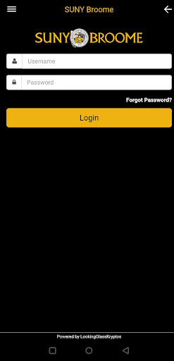 Android application SUNY Broome screenshort