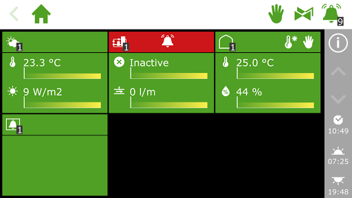 Android application HortiMaX-Go! screenshort