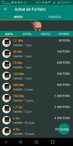 PocketServices Screen 3