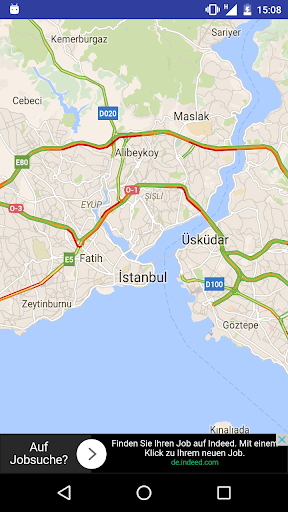 Android application Traffic screenshort